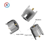 Connecteur électronique magnétique pogo 1pin courant élevé 3A rond 5.0mm/8.0mm/8.5mm/10.0mm pogo pin