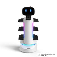 Robot Pengantar Otomatis Harga Pabrik 2026 Robot Layanan Cerdas Robot Pengantar Otomatis