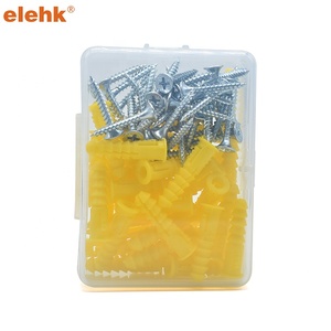 Elehk chất lượng (#14-16x1-1/4 ") mở rộng conial gân nhựa PE loại Kit tường cắm vít Neo - Product Image 6