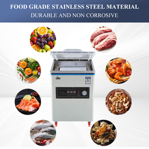 Máquina de vacío vertical para atún Máquina de envasado al vacío de arroz de 5kg Máquina para sellar al vacío Carne Cacahuetes Grano - Product Image 3