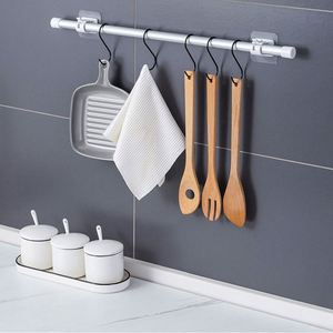 Punch-free Adjustable <b>Curtain</b> Rod Holder Clamp <b>Hooks</b> Rod Bracket Holders Adhesive Wall <b>Curtain</b> Fixed Clip Hanging Racks <b>Hooks</b> - Product Image 5