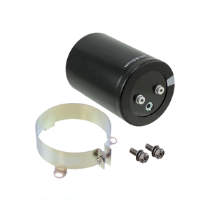 Distribuidor Autorizado, Condensador de Aluminio 4700UF 20% 500V, Montaje en Chasis con Tornillo, LNU2H472MSEJ, 4700 uF - Product Image 1