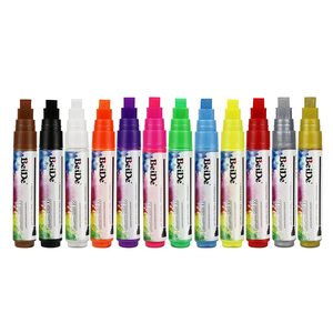 Rotulador de <span class=keywords><strong>tiza</strong></span> líquida borrable para pizarra y <span class=keywords><strong>pintura</strong></span> de vidrio, etiqueta y embalaje personalizados, punta de 8mm - Product Image 4