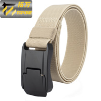 Ceintures de sport élastiques en nylon pour hommes de 1.5 pouces Ceinture tactique en alliage de zinc pour l'entraînement sportif