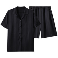 Cool Ice Silk Couple Pyjama's Dames Zomerliefhebbers Korte mouwen Valentijnsdag Warm Heren Uitloper Thuispak