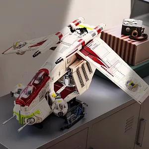 Set de Construcción de Nave Espacial de la República, 3292 Piezas, Réplica del Destructor de Naves Estelares 75309, Rompecabezas de Plástico para Armar, Juguete para Mayores de 14 Años - Product Image 1