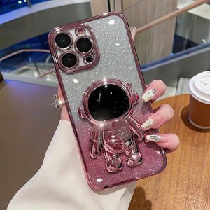 Funda Protectora Antigolpes con Soporte y Brillo Electrochapado para <span class=keywords><strong>iPhone</strong></span> 17 Air, 16, 15, 14 Plus, 13, 12, <span class=keywords><strong>11</strong></span> <span class=keywords><strong>Pro</strong></span> <span class=keywords><strong>Max</strong></span> - ¡Novedad 2026 de Gran Venta! - Product Image 6