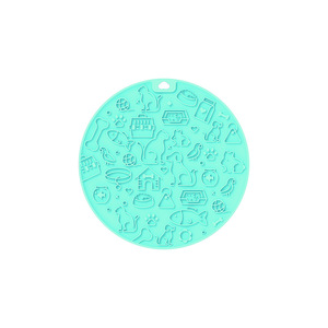 Alfombrilla de silicona de grado alimenticio para lamer, con fuerte succión, para entrenamiento de perros, comedero lento, tazón para baño y aseo, muestra gratuita - Product Image 5