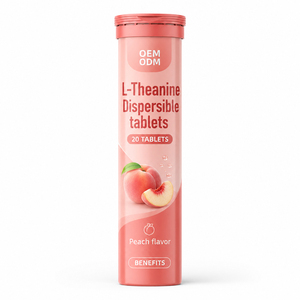 Tabletas Dispersibles de L-Teanina OLLI OEM/ODM <span class=keywords><strong>para</strong></span> Adultos, Mejora la Memoria y la Calidad del Sueño, Combate la Fatiga, Vitamina B6 Efervescente - Product Image 1