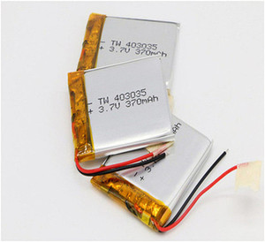 403035 400 mAh 3,7 V flat square smallest graphene lithium polymer rechargeable battery for Bluetooth headset - Product Image 2