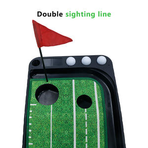 Offre Spéciale <span class=keywords><strong>de</strong></span> haute qualité Golf pratique professionnel intérieur extérieur mettre <span class=keywords><strong>tapis</strong></span> en plastique Base balle retour <span class=keywords><strong>tapis</strong></span> Golf formation - Product Image 3