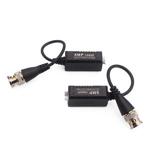 Conjunto de sistema de negocios CCTV de alta calidad <span class=keywords><strong>UTP</strong></span> CAT5 5E <span class=keywords><strong>6</strong></span> BNC macho <span class=keywords><strong>video</strong></span> <span class=keywords><strong>balun</strong></span> <span class=keywords><strong>video</strong></span> pasivo y <span class=keywords><strong>balun</strong></span> de energía - Product Image 5