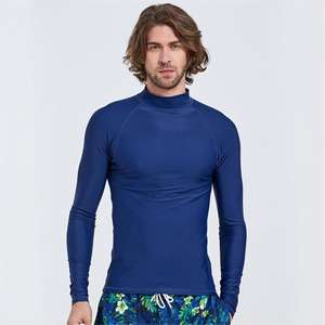 Personnalisé Hommes Manches Longues Rash Guard Uv Upf 50 + Surf Compression Shirt <span class=keywords><strong>Mma</strong></span> Bjj Rashguards - Product Image 2