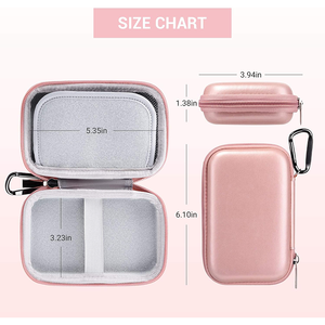 Étui de protection rigide en EVA personnalisé, plusieurs couleurs au choix, sac de rangement antichoc pour accessoires MP3 - Product Image 6