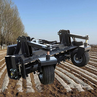 Râteau électrique de pelle rétro de pivot pour des mini chargeurs de dérapage et la tondeuse de finition pour le fosseur agricole et les tondeuses à gazon de jardinage