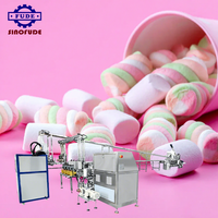 SINOFUDE Automatische Marshmallow Centrale Vulling Extruder Productielijn Depositor PLC Computergestuurde Procescontrole