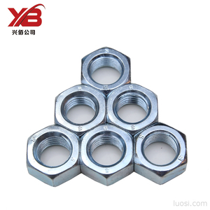 GB/t6171 cường độ cao mạ kẽm lục giác Nuts (Răng tốt) Carbon Steel Nuts cho máy móc công nghiệp lắp ráp thiết bị - Product Image 2