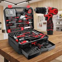 Offre Spéciale : Kit d'outils électriques pour perceuse, idéal pour la réparation automobile et l'entretien quotidien domestique – Ensemble de 100 pièces