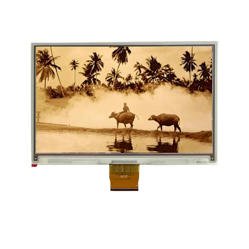 7.3 "800x480 E잉크 스크린 SPI 인터페이스 저전력 소비 전자 종이 전자 잉크 디스플레이 모듈 7 색 ACEP 디스플레이