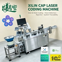 Machine de marquage laser double codage intérieur-extérieur avec alimentation automatique, téléchargement de données en boucle fermée et traçabilité backend