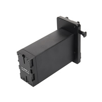 Pour Sony FS7/FX9 accessoire d'appareil photo adaptateur V-Mount vers BP-U90 batterie factice plaque d'alimentation de Studio Photo externe Compatible