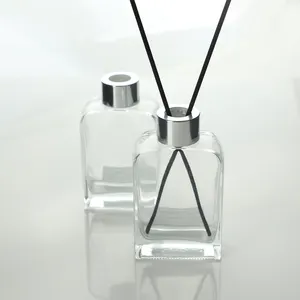 Grosir bening kosong 30ml/50ml/100ml isi ulang botol kaca kosmetik cologne parfum reed botol diffuser