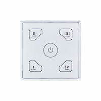 SCPOWER diseño personalizado venta al por mayor Gran oferta luz LED 220V 240V AC controlador LED DALI regulable táctil 2 interruptor de atenuación