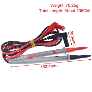 Caneta de medição para multímetro tzt, cabo universal ac dc 1000v 20a 10a gato iii, para medição de pontas de fios - Product Image 4