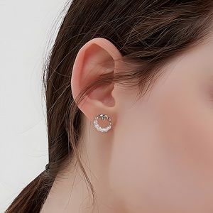 G23 Titan <span class=keywords><strong>piercing</strong></span> đồ trang sức Kim Cương Zircon labret <span class=keywords><strong>tragus</strong></span> phẳng trở lại tai <span class=keywords><strong>Stud</strong></span> <span class=keywords><strong>piercing</strong></span> - Product Image 3
