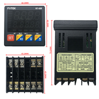 FOTEK NT-48R Pengontrol Suhu PID Fuzzy Adaptif dengan Output Relay 48*48*72 Outline LV Products