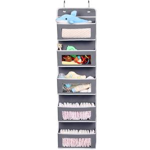 Organisateur mural de porte de haute qualité d'usine OEM avec 5 poches transparentes - Product Image 1