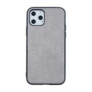<span class=keywords><strong>Ali</strong></span> baba 2019 de diseño de lujo trenzado cuero tejido patrón suave TPU caso para iPhone 11 cubierta de la Caja - Product Image 3