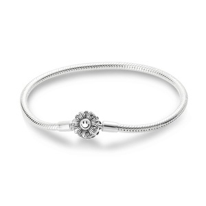 Pulsera con Dije de Corona Transfronteriza con Moissanita de Corte Corazón, Chapada en Plata de Ley 925, Unisex, Certificada GDTC - Product Image 6