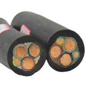 Câbles électriques flexibles en cuivre industriel de haute qualité 1,5-16 mm² Câble en caoutchouc