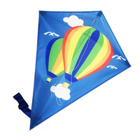 Cerf-volant de compétence de débutant, triangle facile à voler, cerf-volant de cascade à double ligne, logo personnalisé, cerf-volant d'aigle pour enfants
