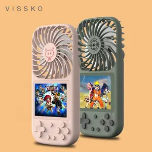 Visko Spelconsole Usb Mini Draagbare Draagbare Ventilator Retro Elektronische Spelcomputer Handheld Game Speler