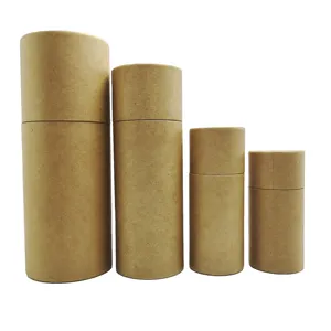 ECO-friendly paper tube packaging cardboard push up deodorant containers paper tube for tea packaging paper-54AN