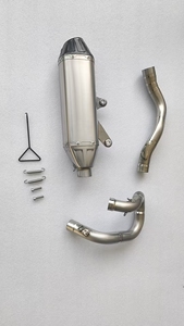 Nuovo Tubo di Scarico VANHOOL in Titanio e Acciaio Inox con Fibra di Carbonio per Moto KT 250 EXC <span class=keywords><strong>KTM</strong></span> <span class=keywords><strong>350</strong></span> EXC 2021-2026 - Product Image 4