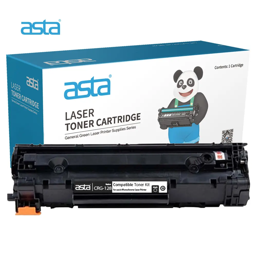 ASTA Toner kartuşu CRG 103 104 105 106 108 109 112 119 124 125 126 128 137 Canon fabrika toptan için uyumlu Toner