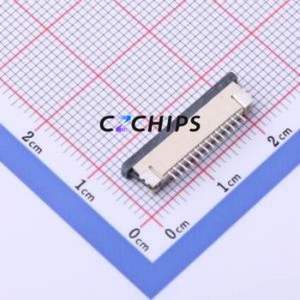 FC10-S14DCU-00 FFC/FPC Connector SMD,P=1mm,Horizontal Mount Connector Drawer Type Top Contact 14P 1mm - Product Image 2