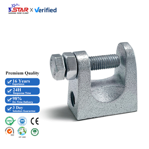 <span class=keywords><strong>Pince</strong></span> <span class=keywords><strong>de</strong></span> serrage en fonte <span class=keywords><strong>de</strong></span> sécurité à mâchoires réglables pour poutre en C - Product Image 2