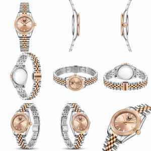 Orologio al Quarzo di Lusso da Uomo, Digitale, Impermeabile, Luminoso, <span class=keywords><strong>in</strong></span> <span class=keywords><strong>Titanio</strong></span> Dorato con Diamanti, per Donna - Product Image 3
