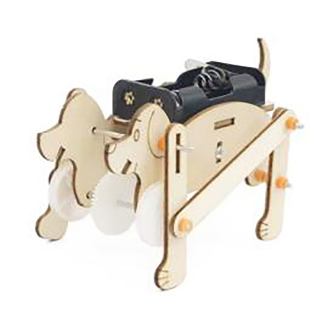 #69125 Small Production DIY Assembly Robotic Dog Technology Kit Sensor Modules Invention