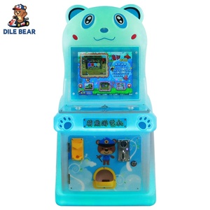 Machine <span class=keywords><strong>de</strong></span> jeu d'arcade en métal à monnayeur pour enfants, avec thèmes Mignon Ours, Tir, <span class=keywords><strong>Course</strong></span>, Combat, Frappe, Pêche, Équipement d'arcade - Product Image 4