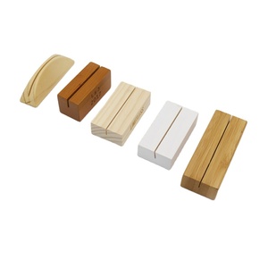 Di <span class=keywords><strong>legno</strong></span> Foto Holder Memo Clip Desktop Calendar Messaggio Morsetti Del Basamento Del Supporto di Carta Scuola A Casa Scrivania - Product Image 2