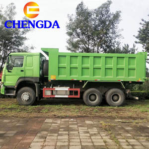 Camion à benne basculante d'occasion de Chine, 10 roues, 40 tonnes, SINO Howo Sinotruck, camion à benne basculante 6x4, prix bas - Product Image 4