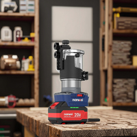 NANWEI E8212 Défonceuse électrique 20V pour le bois, machine à fraiser, à graver, à rainurer, à tailler, outils électriques pour la sculpture à la main et la menuiserie