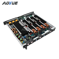 Amplificateur de puissance de classe D haute puissance D4-3500, 1 espace rack, 4 canaux, 2 ohms, amplificateurs de puissance professionnels SiC