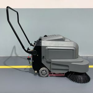 เครื่องทำความสะอาดพื้นแข็งอเนกประสงค์แบบมือถือสำหรับอุตสาหกรรม เครื่องกวาดพื้นไฟฟ้า เครื่องทำความสะอาดพื้นคอนกรีต - Product Image 2