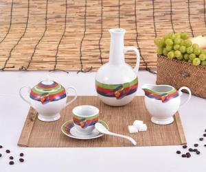 Eritrean jebena Art 16-28ชิ้นเซ็ตกาแฟ & ชาคอลเลกชันงานฝีมือระดับพรีเมียม - Product Image 6